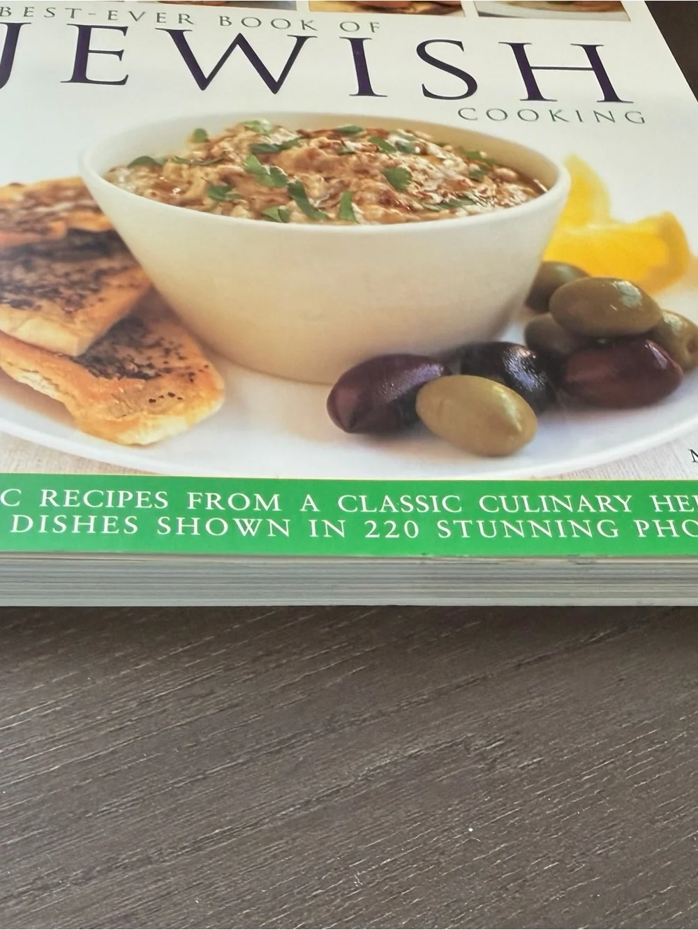 Best-Ever Book of Jewish Cooking by Marlena Spieler - White Cover